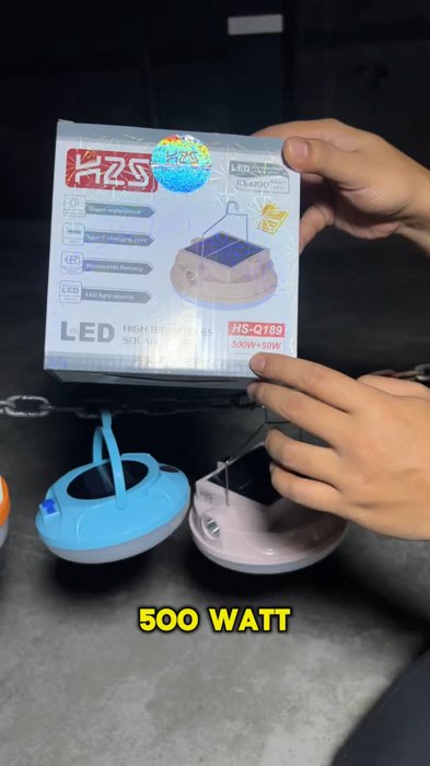 Lampu emergency ufo terbaru 500 watt dari H2S #lampuufo #lampuemergency