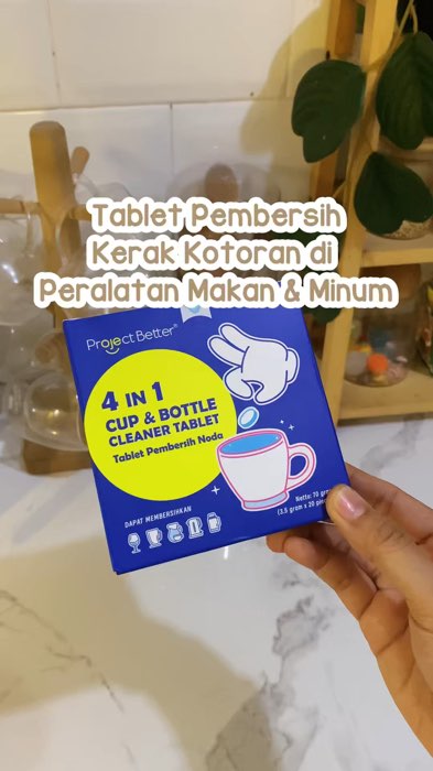 #tabletpembersihkerak #projectbetter #projectbettercupbottlecleaner #tabletpembersihnoda #tabletpembersihnoda #RacunShopee #perabotandapur