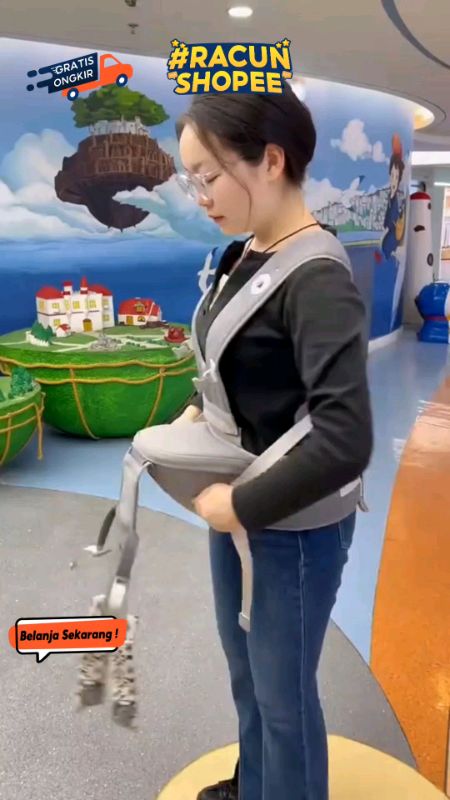 gendongan bayi depan#gendonganbayi #gendonganbayidepan #gendonganbayinyaman #gendonganbayimodern #fyp #shopeevideo #RacunShopee #diskonshopee #diskon