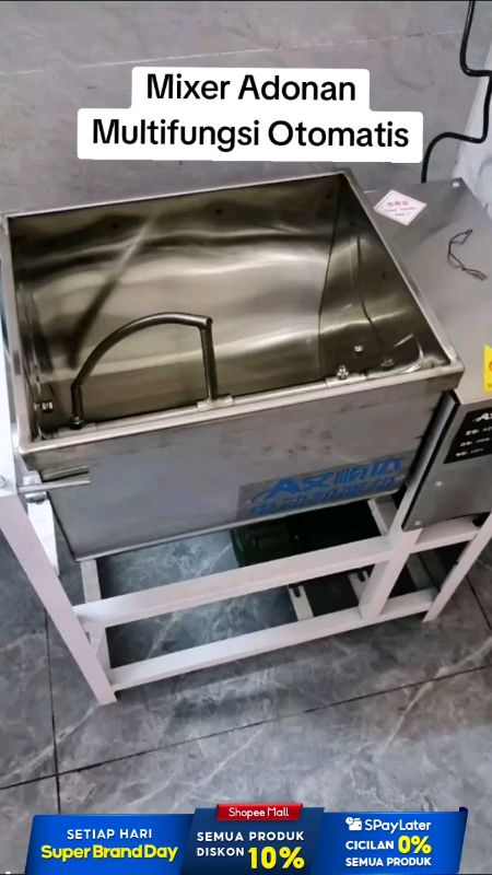 mesin pengaduk adonan mixer adonan #mesinpengadukadonan #mesinadonan #mixeradonan #RacunShopee