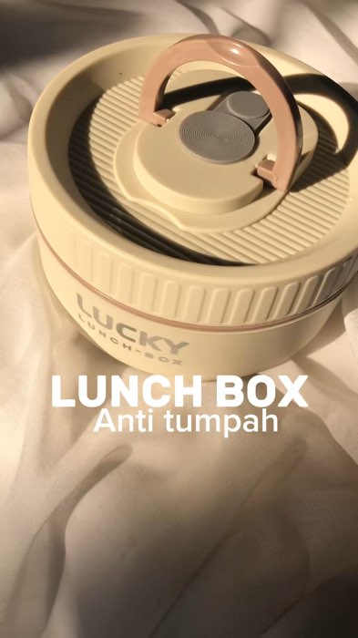 Lunch box anti tumpah #GratisOngkirRP0 #shopeeterkini #ShopeeReview #lunchboxviral #lunchboxantitumpah #CODinApa #lunchboxstainless #RacunShopeeCheck