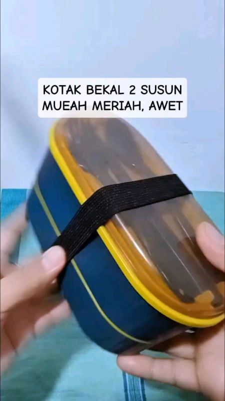 Lunch box / kotak bekal makan 2 susun#r2ie26 #kotakbekal #kotakbekalmurah  #kotakmakan #kotakmakanmurah #lunchbox #lunchboxmurah #kotakmakansusun