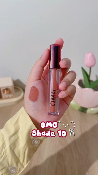 Shade yg cantik dipakai sendirian😘 #RacunShopee #ShopeeBeautyHaul #SpillRacunShopee #omglipcream #OMGombrelips #omglipmatte #lipcream #lipcreammurah
