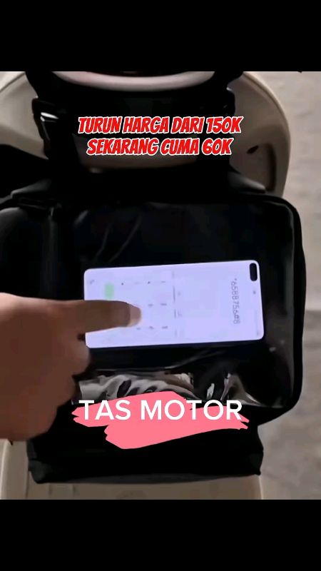 TAS MOTOR TOP BOX TAS HOLDER HP MOTOR TAS KURIR MOTOR BERKAPASITAS BESAR#RacunShopee #SpillRacunShopee #RacunShopeeCheck #ShopeeCOD