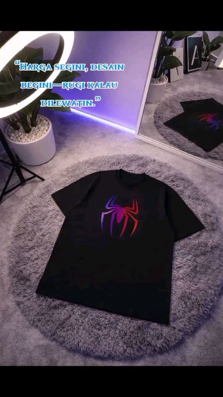 kaos spider eksklusif #kaosmurah #kaosviral #RacunShopeeCheck #ViralDiShopeeVideo