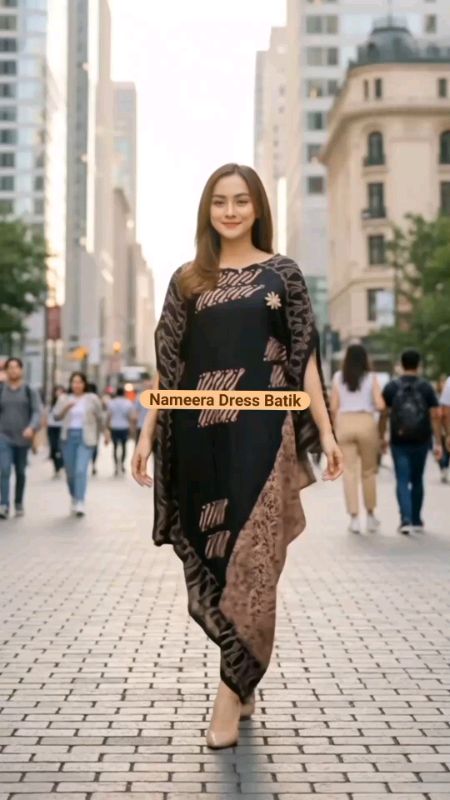Nameera Dress Batik #batik #RacunShopee #PromoNonStop #CODinApa #GratisOngkirRP0 #ViralDiShopeeVideo #flashsale #cod