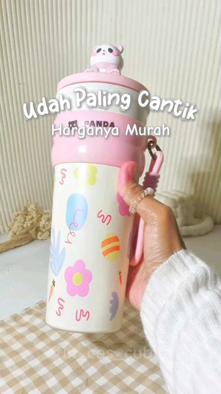 tahan panas dingin ±12jam #TumblerPanda #RacunShopee #tumbler #tumblerstainlesssteel #tumblermurah #SpillBawaBerkah #tumblerviral #ViralDiShopeeVideo