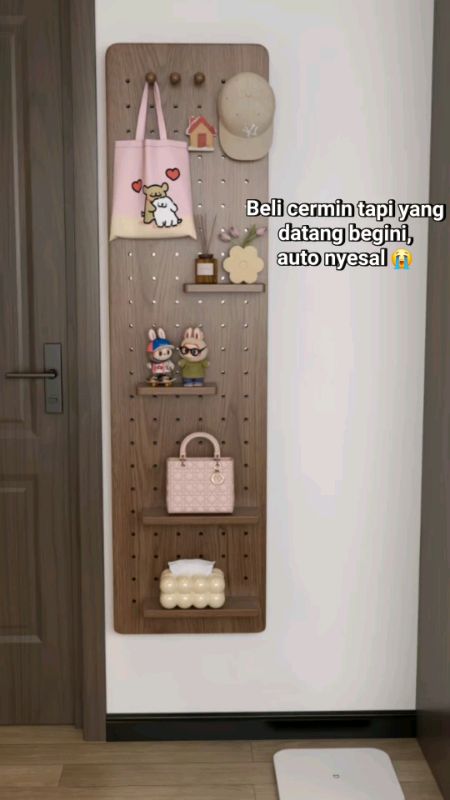 Beli cermin Full Body, yang datang begini 😭😱        #cerminaesthetic #cerminsliding #cerminfullbody #shopeevideo #kaca