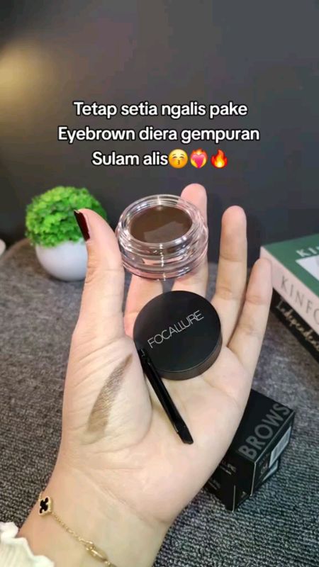 Foccalure eyebrow #foccalure #foccalureeyebrowcream #RacunShopee #SpillRacunShopee #TermurahDiShopee #fyp