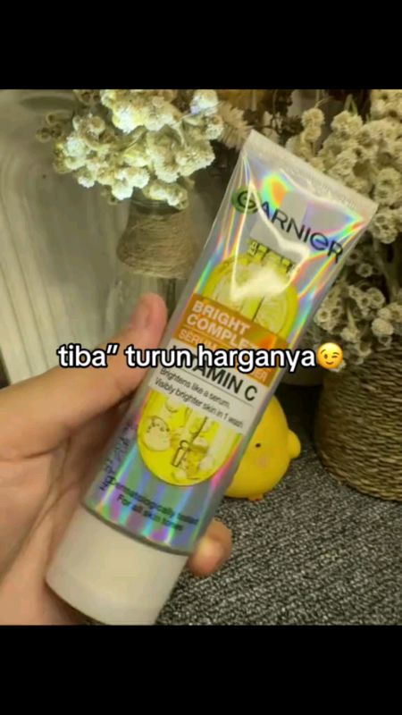 Garnier serum cleanser #garnier #cleanser #facialwash #RacunShopee #SpillRacunShopee #BadaiTapiBudget #ViralDiShopeeVideo #fyp