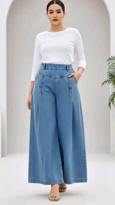 Kulot Paula Jeans Jumbo Snow Palazzo Celana kulot payung Jeans#kulotpaulajeanssnow #kulotpaulapolosjumbo #kulotjeanssnowpalazzo #terlaris