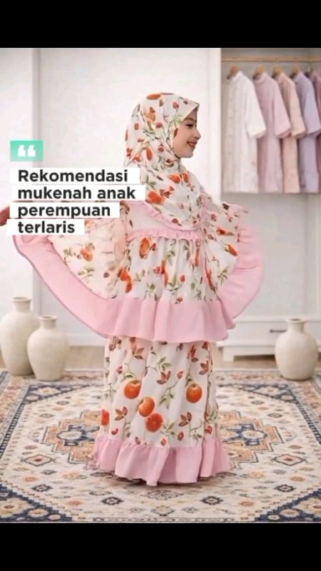 Mukena anak 3in1 motif karakter 3-9 tahun #mukenamurah #mukena #mukenahcantik #mukenaanak