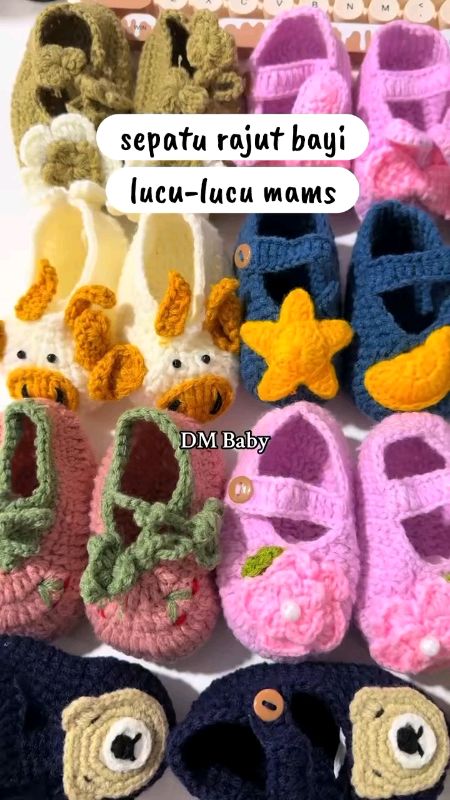 sepatu rajut bayi #RacunShopee #SpillBawaBerkah