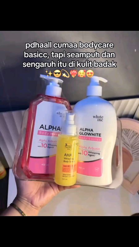 #alphaglowhite #bodylotion #bodycare #RacunShopee #SpillRacunShopee #DiskonRacunShopee #fyp