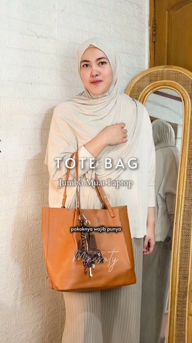 Tote Bag Tas Kuliah Kerja Wanita