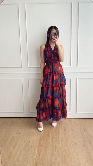 Dres pantai  #drespantaialakorea #dresflower