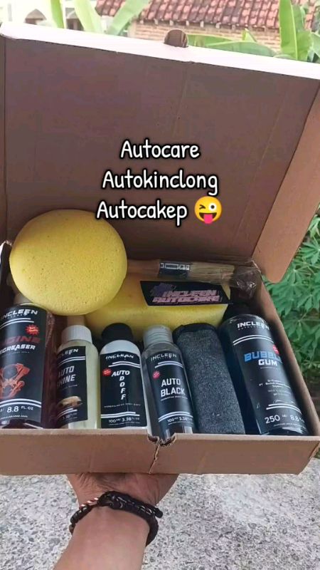 paket perawatan motor #paketlengkap #pengkilapmotor #penghitambodymotor #cucimotor #shampomotor