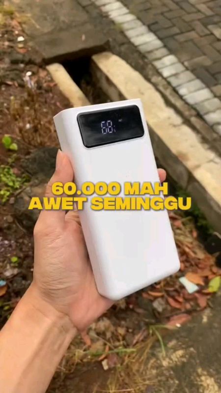 #powerbak60000mah #powerbankjumbo #powerbankfastcharging #powerbankviral #powerbankmurah