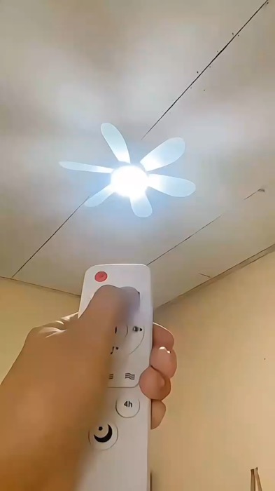 Kipas Angin Plafon Bergaransi Daya 40W 2in1 Lampu Kipas Angin Led + Remote #viral #trending #fypシ゚ #RacunShopee #kipasanginmurah #RacunShopee
