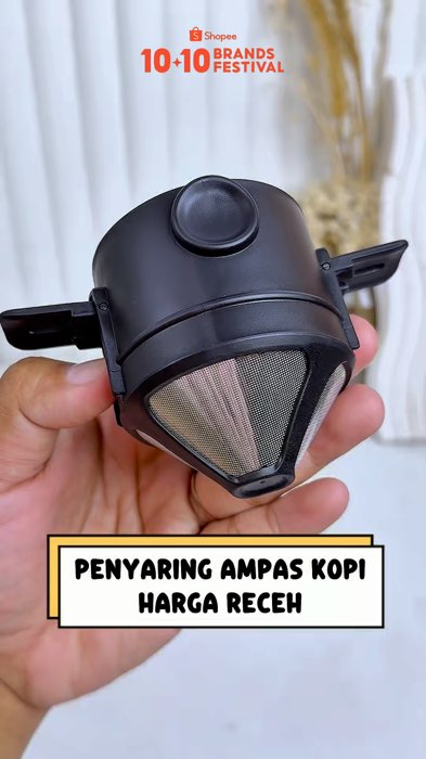 Pencinta kopi  tubruk wajib tau ini #RacunShopee #filterkopi #penyaringampaskopi #ampaskopi #Diskon50Persen #ShopeeCOD #GakNyeselBeliIni #fyp