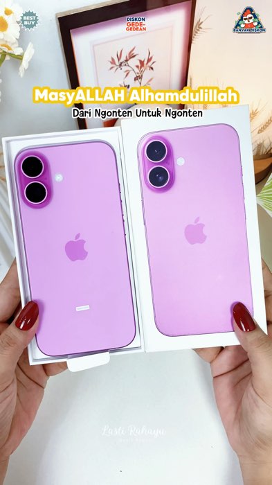 MasyALLAH 🥹#PromoNonStop #iphone16 #DiskonRacunShopee #Diskon50Persen #ViralDiShopeeVideo #GratisOngkirRP0 #iphone #BadaiTapiBudget #RacunShopee