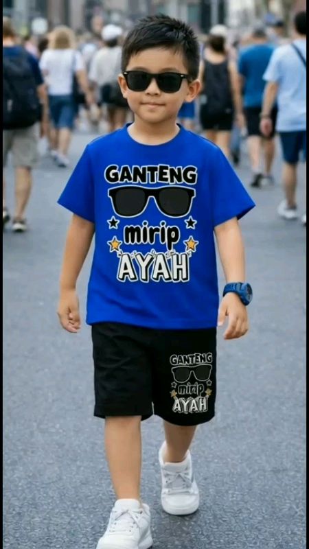 #setelananak #setelankaosanak #GakNyeselBeliIni #GratisOngkirRP0 #RacunShopee #bajuanaklakilaki