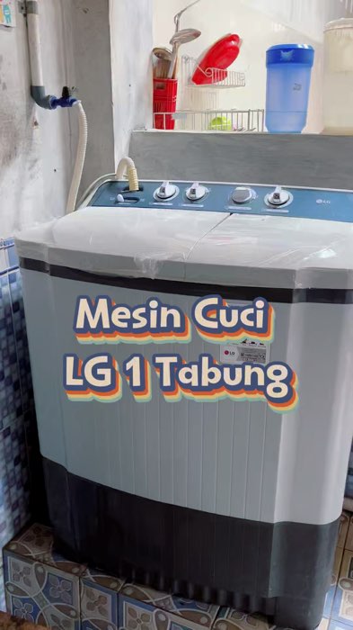 Kalian pikih yang 1 Tabung apa 2 Tabung ? #mesincuci #mesincucilg #mesincucilg2tabung #mesincucilg9kg #mesincucibaju #lgmesincuci #RacunShopee #fyp