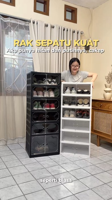 Lemari sepatu/tas, kuat cakep dan mantap 🫰 #raksepatususun #raksepatukuat #RacunShopee #SpillRacunShopee  #DiskonRacunShopee #raksepatupremium #fyp