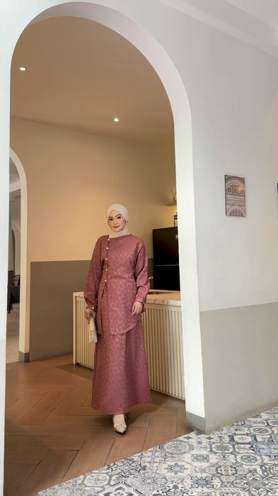 Shelina rosy pink 😍😍 #shopeevideo #Lebaran2026 #lebaranoutfit #dezhaf #dezhafhijab