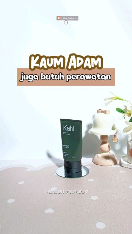 Sabun cuci muka khusus pria #ShopeeBeautyHaul #ShopeeHaul #RacunShopee #PromoNonStop #SpillBawaBerkah #kahf #KahfFaceWash #facewash #facewashpria #fyp