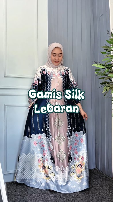 gamis silk #ShopeeCOD #OOTDFashionShopee #SpillRacunShopee #SpillBawaBerkah #ShopeeLook #ShopeeCOD #gamis #gamislebaran #gamiskekinian #gamisterbaru