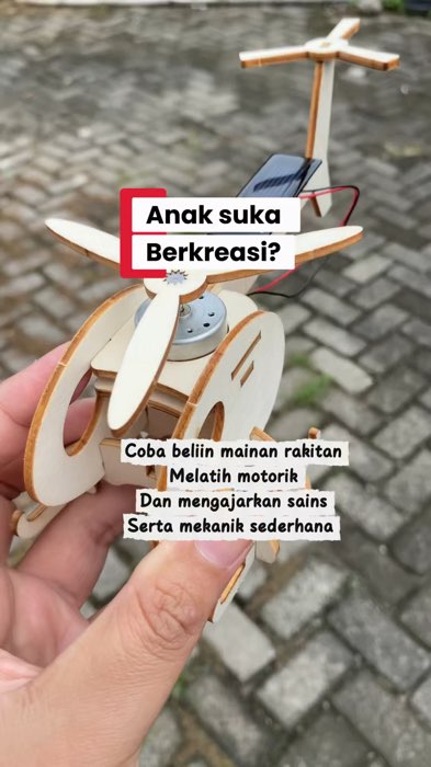 Anak suka berkreasi? Beliin mainan ini #mainansainsanak #mainanrakitandiy #mainanedukasianak #mainananak