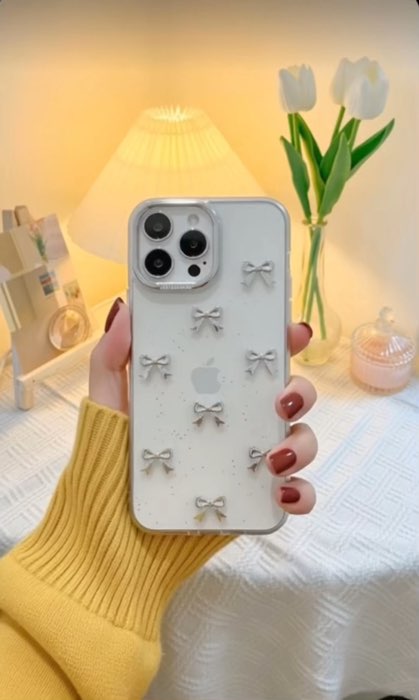 Case iPhone coquette ribbon