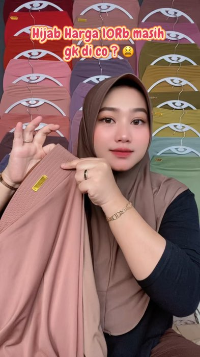 Asli hijab murah cuma 10rb aja dong kalian wajib co sih ini mah 🔥😍 #hijabstyle #DiskonRacunShopee #ViralDiShopeeVideo #RacunShopee #hijabbergo