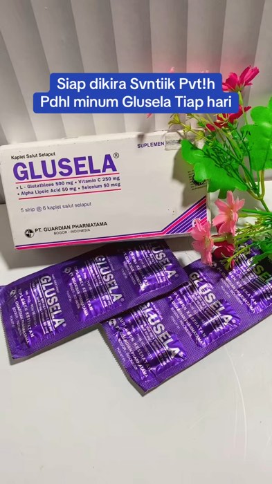 Glusela siap dikira suntik putih #glusela #glutation #fyp #pemutihbadan #RacunShopeeCantik #Diskon50Persen