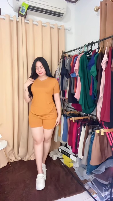 Setelan Nyaman di pakai di rmh pun okee #rekomendasishopee #ShopeeFashionHaul #rekomendasioutfit #fyp #setelanwanita #outfit