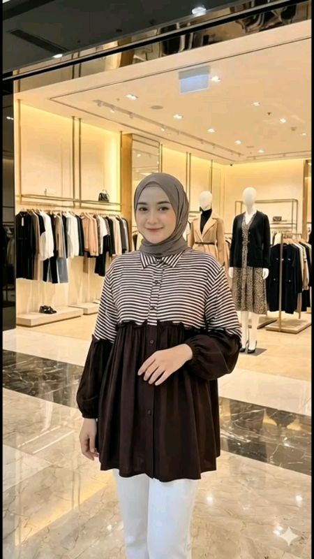 #blousekekinian #kemejawanita #atasanwanita #blousesalurkombinasi #shopeevideo #ootdhijabstyle #OOTDFashionShopee #foryou