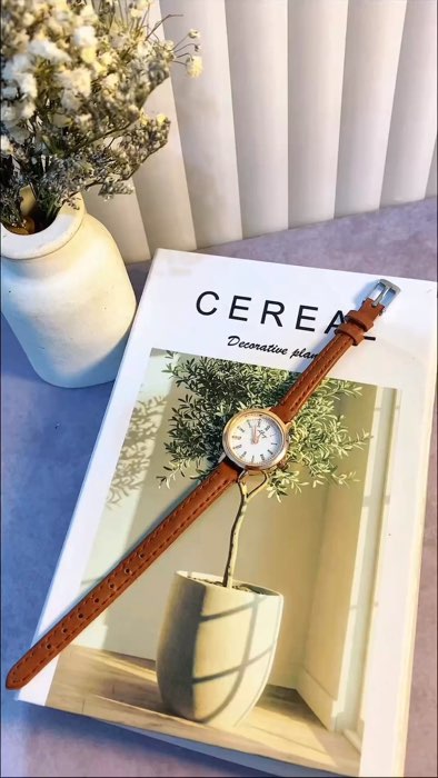 Jam kulit model aesthetic yang wajib kalian punya !!💓🫶🏻#ShopeeCOD #ShopeeFashionHaul #Cashback40Persen #GratisOngkirRP0