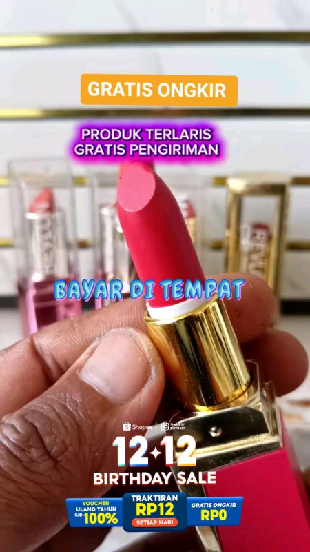#RacunShopee #shopeevideo #GratisOngkirRP0 #lipstikviral #lipstikbatang #lipstikmurah #lipstikbatangmaybelline #lipstikbatangmurah #batang #murahbange
