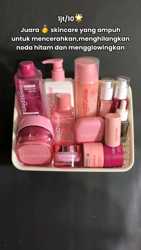 #skincare #skincareroutine #glad2glow #ViralDiShopeeVideo #RacunShopee