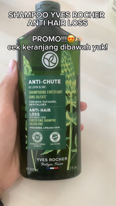 yves rocher shampoo #shampoo #shampooviral #hair #haircare #haircareroutine #hairshampoo #RacunShopee