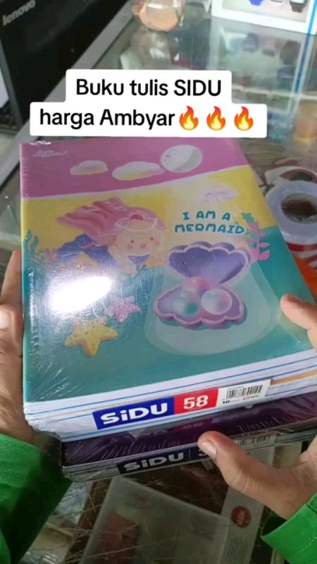 BUKU TULIS 38 LEMBAR GARIS DODO BY SiDU NOTEBOOK A5 RULED BUKU TULIS ANAK CATATAN SEKOLAH FANCY LUCU DODO BY SINAR DUNIA PACK [10PCS]