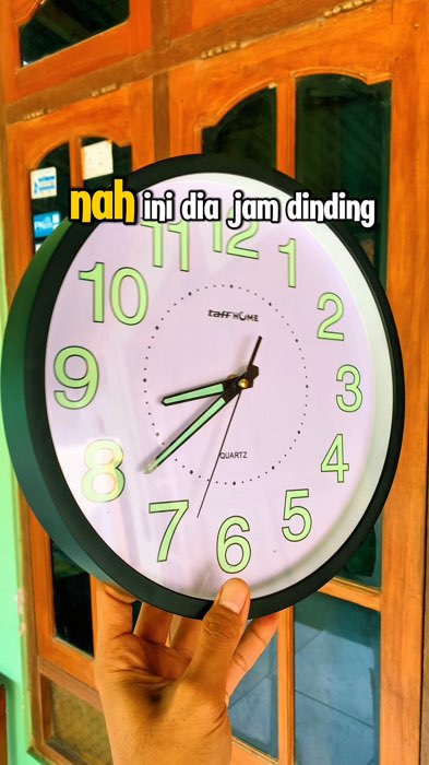 jam dinding glow in the dark #jam #jamtembok #jamdinding #jamglowinthedark #ViralDiShopeeVideo #PromoNonStop #shopeevideo #ShopeeCOD