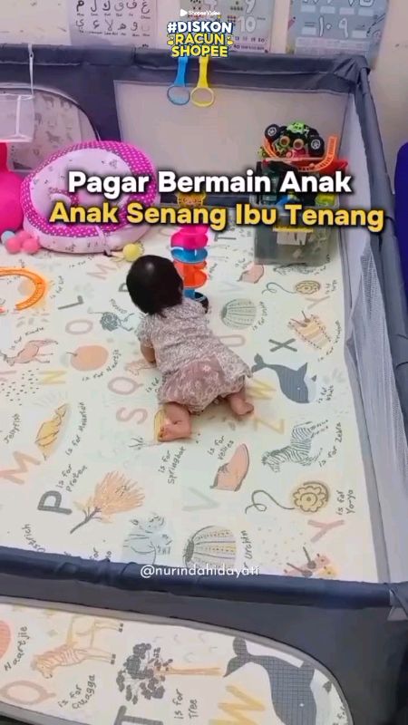 #RacunShopee #RacunShopeeCheck #DiskonRacunShopee #playpen #playpenanak #pagarbayi #pagarbermainanak #pagaranakbermain #pagarpengamananak