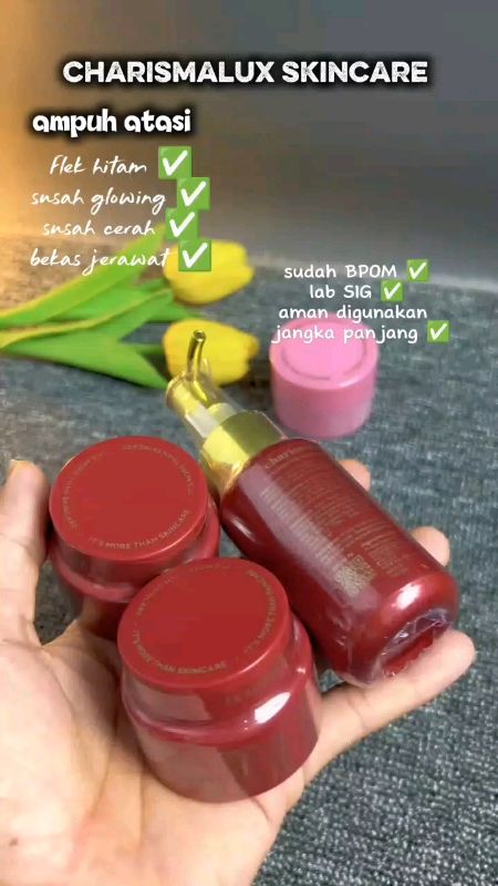 perawatan wajah untuk putih cerah dan aman dipakai Charismalux #Charismalux #ShopeeMixnMatch #terlarisdishopee #TerlarisDiShopeeVidio🥰  #TermurahDiSh