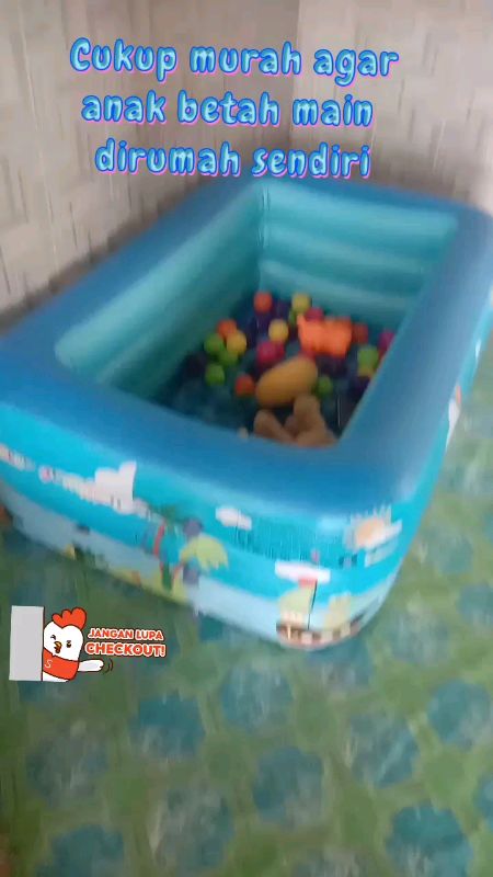 Bermain bersama dikolam anak #kolamrenanganakmurah #kolamrenanganak #kolamrenang #kolamrenangjumbo #RacunShopee #GratisOngkirRP0 #SpillBawaBerkah