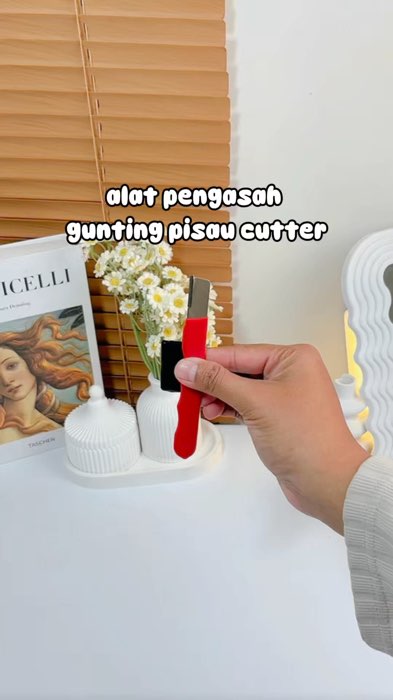 pengasah gunting pisau #GakNyeselBeliIni #Cashback40Persen #GratisOngkirRP0 #RacunShopeeCheck