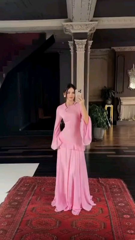 gamis pesta bahan Ceruty babydol#gamispesta #gamislebaran2026 #viral #ShopeeFashionHaul #GratisOngkirRP0 #dressmewah #fypviral