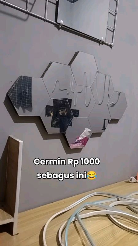 anti pecah 💯 #cermintempel #cerminantipecah #cerminaesthetic