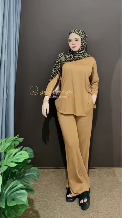 ONSET MIX PASHMINA LEOPARD🔥 #spilbymessa #shopeevideo #RacunShopee #onset #onsetwanita #oneset #onesetmurah